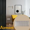 Airmont Products Stainless Steel Blank Wall Plates, 6 Gang Standard