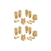 T TANYA HARDWARE Brass 1/4 Inch NPT High Flow Air