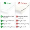 Acrylic Cutting Board Non Slip Clear Cutting Board with Counter