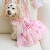 Yaopelky Small Dog Princess Dresses Sparkly Sequin Dog Cat Dress