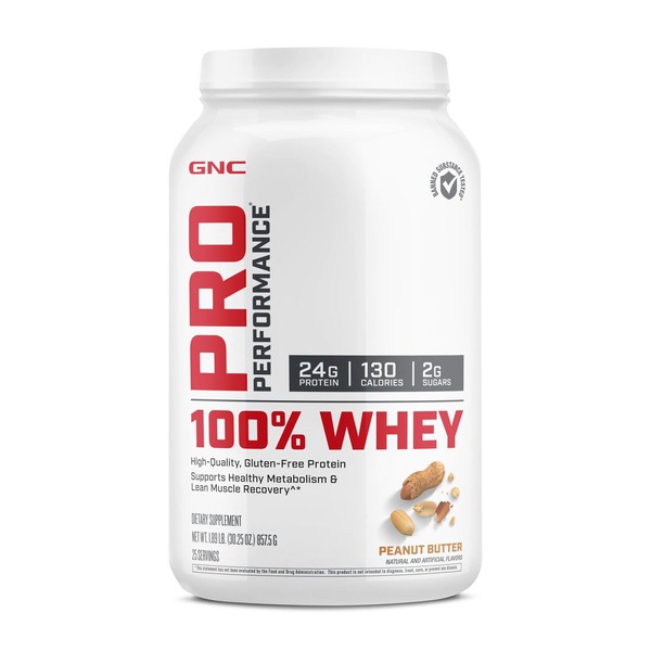 GNC Pro Performance 100 Whey Protein - Peanut Butter 1.89 lbs.