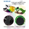 MYSEUNI 2025 Mardi Gras Masks for Women with Feathers- Womens