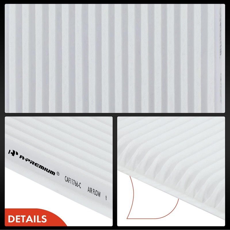 A-Premium Filtro de aire de habitáculo 2-PC compatible con Dodge