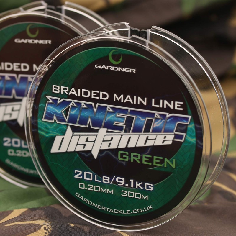 Gardner Kinetic Distance Braided Main Line 20lb / Carp Fishing