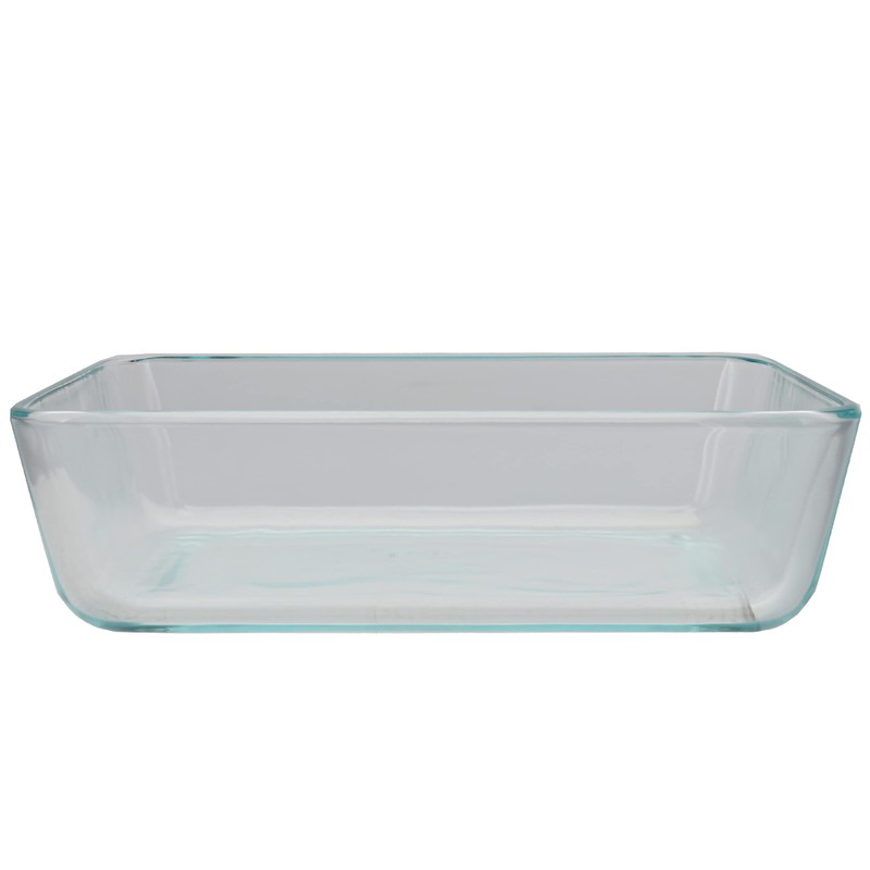 Pyrex (1 7210 Glass Container & (1) 7210-PC Turquoise Lid