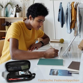 BlesMaller Pencil Case Teenager School Supplies Pencil Case Tactical Pencil Case for School & Office Expandable Pencil Case, Camouflage