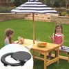 PAGOW 4 Pack Patio Table Umbrella Hole Ring and Cap