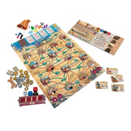 Sand by Devir, Strategy Board Game, for 1 to 4 Players and Ages 14+