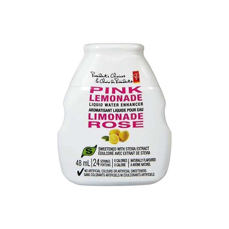Pink Lemonade Liquid Water Enhancer President's Choice 1.62 OZ
