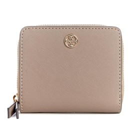 Nine West Reflected 9 Small Zip Around Wallet, Dark Mushroom, Medium