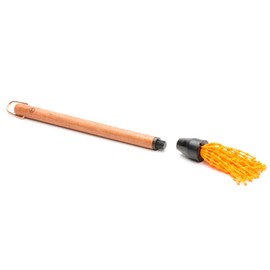 Outset QB68 Rosewood Collection Silicone Sop Mop/Basting Brush