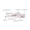 Flat Locking Pliers Steel Adjustable Flat Head Vise Locking Grip