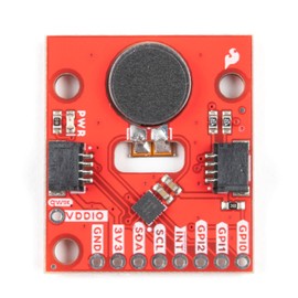 SparkFun Qwiic Haptic Driver - DA7280 - Motor de vibración de actuador resonante lineal, incluye 2 puertos de conexión Qwiic, 1 motor de vibración LRA integrado, no requiere soldadura