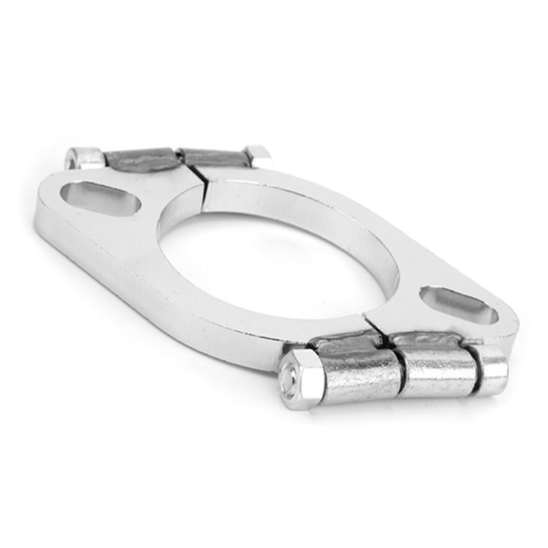 2.5in 63mm Steel Exhaust Flange Flat Oval Split Repair Replacement