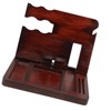 Wood Phone Docking Station Clear Texture Docking Station Organizer with