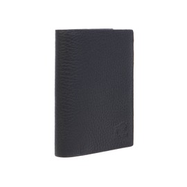 Solo Pelle® KOMPA Slim Wallet with Coin Compartment [Up to 13 Cards] Slim Wallet [RFID Protection] Card Holder [Leather] Smart Wallet for Men and Women, matt black, mens wallet