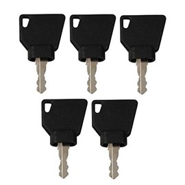 5 Pack Ignition Keys for JCB Volvo Mini Excavator, Loader - 701, 45501, 14607, 3CX (5)