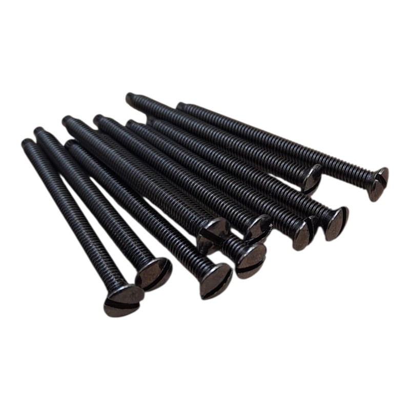 50mm Black Nickel Electrical Machine M3.5 Screws for Light Switch