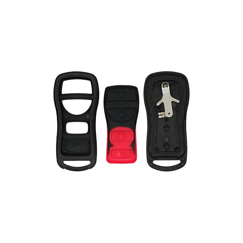 SEGADEN - Carcasa de repuesto para llave de Nissan Infiniti