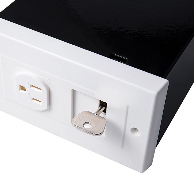 American Outlet Wall Safe Security Secret Hidden Box Covert Hidden