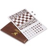 Husaria - Juego de Ajedrez Plegable Magnético de 8 Pulgadas