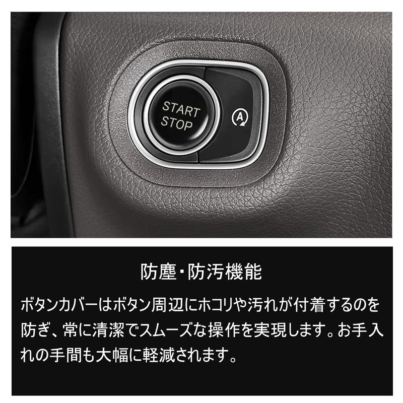Engine Start Button Switch Cover for Honda N-BOX & Custom