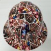 Pyramex FULL BRIM Hard Hat custom hydro dipped , NEW