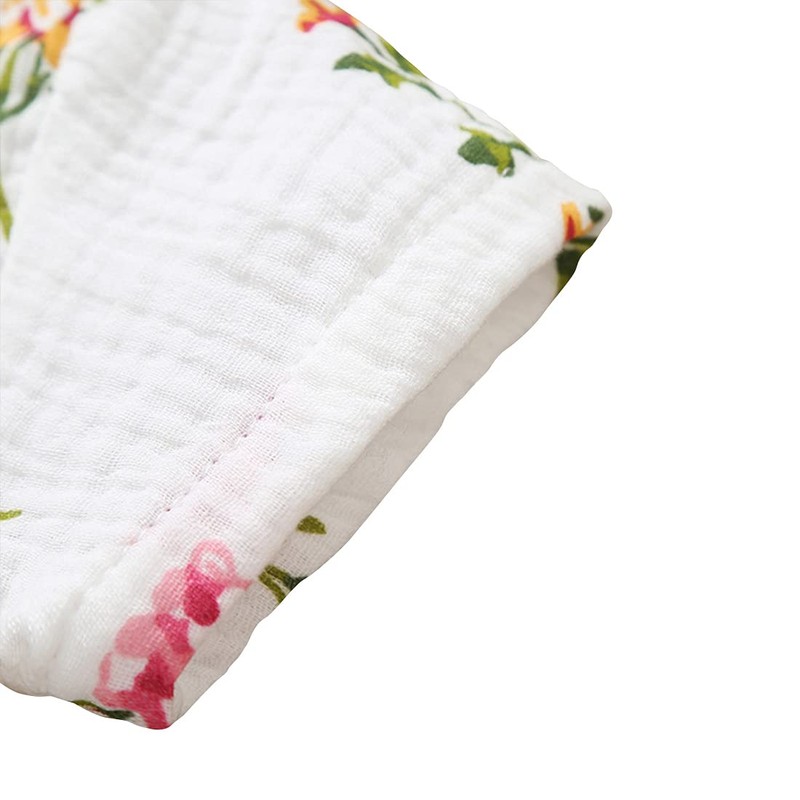 PAUBOLI - Bata kimono de algodón para recién nacido, bata