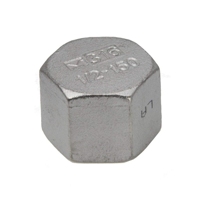 End Cap with NPT 1/2 Inch Thread, 16 Bar Material
