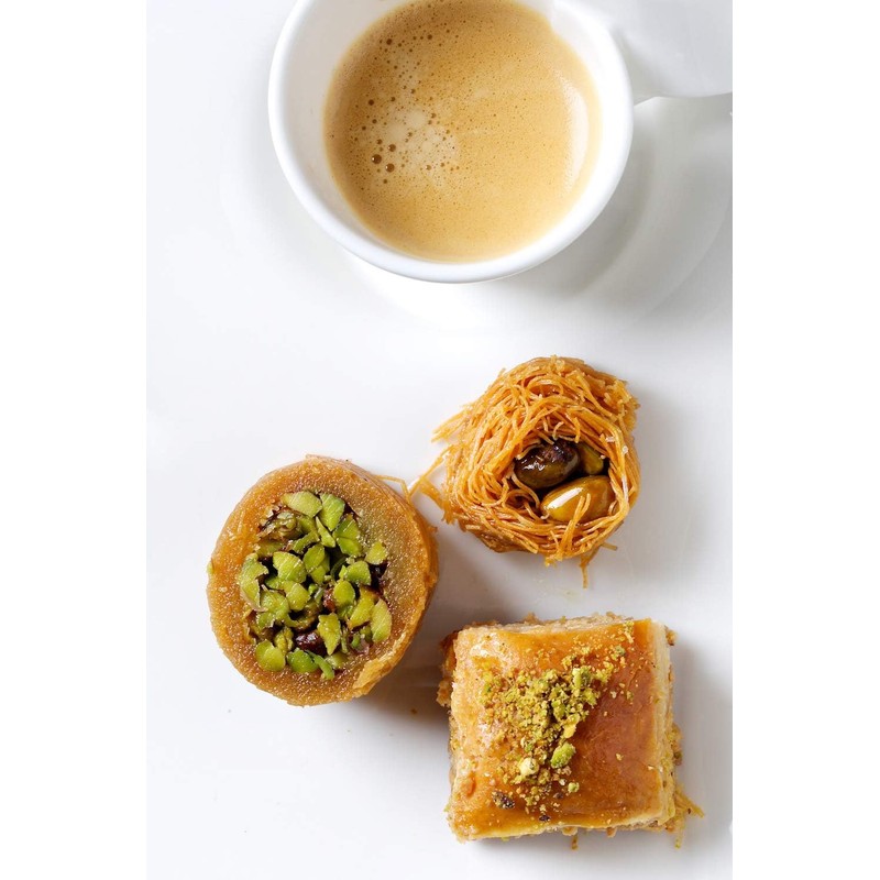 Al Bohsali 1870 - Premium Mediterranean Pistachio Baklava Mix (46