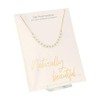HCA Pearl Necklace - Naturally Beautiful, Stainless Steel, Pearl