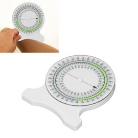 Inclinometer Gauge, Scratch-Resistant, Good Sealing Therapy, Inclinometer Clean for Students, Professionals for Measuring the Range of Motion (Vegetables)