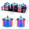Acrylic Liquid Container 5 PCS Stainless Steel Acrylic Liquid Powder