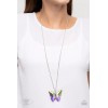 Paparazzi The Social Butterfly Effect Multi Necklace SMOKE AND PET