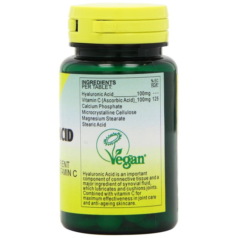 Health Plus Hyaluronic Acid 100mg Joint Health Supplement - 30