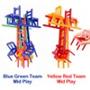 WEofferwhatYOUwant Chairs and Ladders Game. 44 Individual Pieces. Family Game
