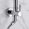 sumerain Retrofit Rain Shower Heads System with 9 Inch Shower