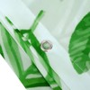 Unique Plant Leaves Pattern Shower Curtain Waterproof Mildew Proof Bathroom
