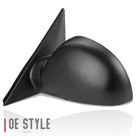 Auto Dynasty HY1320139 Factory Style Driver Left Side Mirror - Manual Folding | Power Adjustment | Heated Glass - Compatible with Accent 02-05, Textured Black