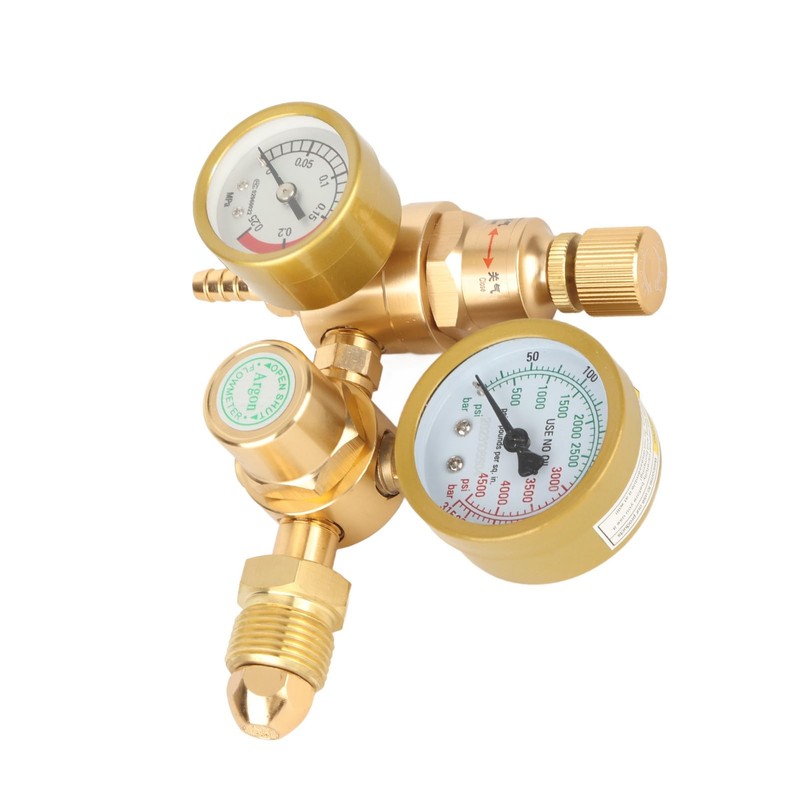 Welder Gas Regulator CO2 MIG TIG Flowmeter for Welding Applications