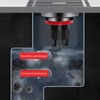 0XBIT Odor Proof Floor Drain, 2 Pieces Floor Drain Basement,