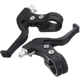 1 Pair Bicycle Brake Levers Handle, Universal 2-2.3cm Handlebar Bike Brake Lever Replacement Accessories Cycling Handles for Toddler Bike Road Bicycle
