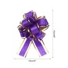 MECCANIXITY 5pcs 4 Inch Large Big Pull Bow with Gold