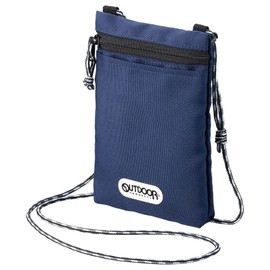 Hakuba AMZODSPP06NV 4977187209181 Outdoor Products Smartphone Pouch 06 Navy Crossbody Smartphone Shoulder Wallet Pouch Shoulder Bag