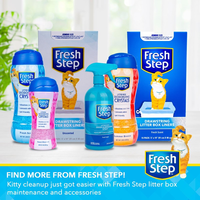 Fresh Step Cat Litter Box Odor Eliminating Spray - Odor
