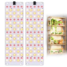 TONYFUL LED Grow Lights, 360 LEDs Plant Lights for Indoor Growing, 36W Premium Full Spectrum Grow Light with 4/8/12H Timer, 10 Dimmable Levels - Ideal for Indoor Growing (8Pcs)