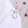 Rockyu Brand Platinum Ring, Women's Ring, One Size Fits Most,