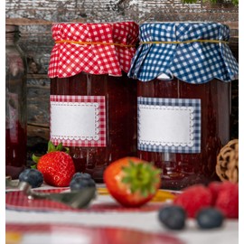 Tala Everyday Gingham Preserving Label Set