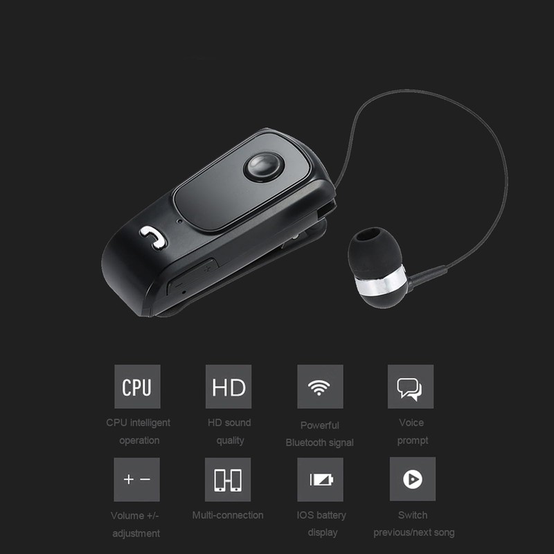 Docooler Stereo Kopfhörer F920 Wireless Bluetooth 4.0 Freisprech-Kopfhörer Vibrating Alert