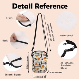 K-Drama Group Gift Music Group Crossbody Bag Stay Group Fan Gift K-Pop Music Lover Gift SKZ World Tour Gift, Don't Eat Bag